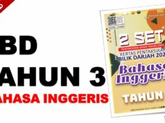 Grab Soalan PBD Sesi Akhir Tahun 2022 bagi Darjah 3 Subjek Bahasa Inggeris