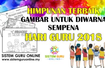 Himpunan Terbaik Gambar untuk Diwarna Sempena Hari Guru 2018