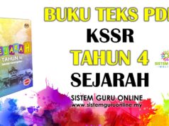 Buku Teks PDF KSSR Tahun 4 Sejarah