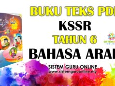 Buku Teks PDF KSSR Tahun 6 Bahasa Arab