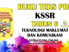 Buku Teks PDF KSSR Tahun 6 Teknologi Maklumat dan Komunikasi