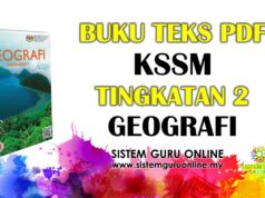 Buku Teks PDF KSSM Tingkatan 2 Geografi
