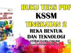 Buku Teks PDF KSSM Tingkatan 2 Reka Bentuk dan Teknologi