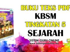 Buku Teks PDF KBSM Tingkatan 5 Sejarah