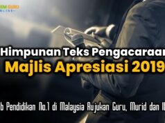 Himpunan Teks Pengacaraan Majlis Apresiasi 2019