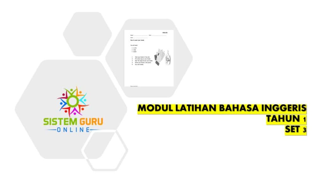 Modul Latihan Bahasa Inggeris Tahun 1 Set 3 - Download RPH RPT SOALAN ...