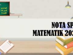 NOTA SPM MATEMATIK 2021