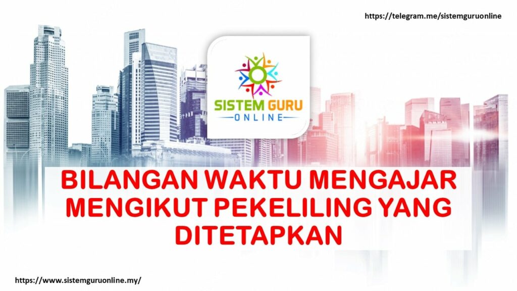 BILANGAN WAKTU MENGAJAR MENGIKUT PEKELILING YANG DITETAPKAN - Download ...