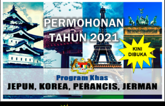 Permohonan Program Khas Jepun, Korea, Perancis, dan Jerman Tahun 2021 Permohonan Program Khas Jepun, Korea, Perancis, dan Jerman Tahun 2021