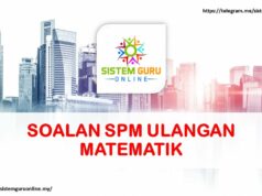 SOALAN SPM ULANGAN MATEMATIK