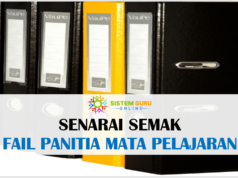 Senarai Semak Fail Panitia Mata Pelajaran Senarai Semak Fail Panitia Mata Pelajaran
