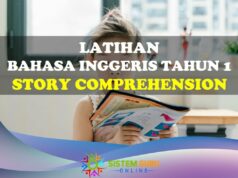 Latihan Bahasa Inggeris Tahun 1 -Story Comprehension latihan bahasa inggeris tahun 1
