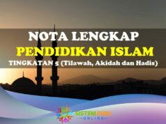 Nota Lengkap Pendidikan Islam Tingkatan 5 (Tajuk Tilawah, Hadis dan Akidah) nota pendidikan islam tingkatan 5