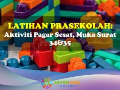 Latihan Prasekolah: Aktiviti Pagar Sesat Muka Surat 34&35 Latihan Kurikulum Prasekolah Aktiviti Pagar Sesat Ms 34&35
