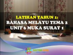 Latihan Tahun 1: Bahasa Melayu Tema 2 Unit 6 Muka Surat 1 Latihan BM TAHUN 1 TEMA 2, UNIT 6 halaman 1