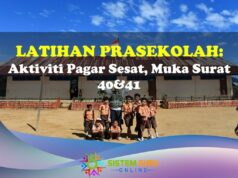 Latihan Prasekolah: Aktiviti Pagar Sesat Muka Surat 40&41 latihan prasekolah pagar sesat ms 40&41