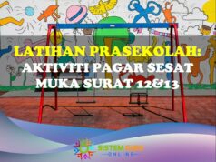 Latihan Prasekolah: Aktiviti Pagar Sesat Muka Surat 12&13 Latihan Prasekolah Muka Surat 12&13