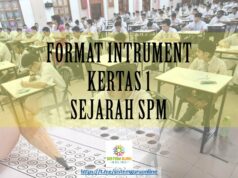 FORMAT INTRUMENT KERTAS 1 SEJARAH SPM