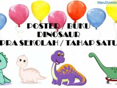 PRINTABLE POSTER/BOOKLET SCIENCE PRE SCHOOL/STANDARD 1-3 (DINOSAUR)
