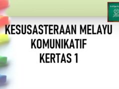 LATIH TUBI SPM KESUSASTERAAN MELAYU KOMUNIKATIF KERTAS 1