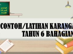 CONTOH/LATIHAN KARANGAN TAHUN 6 BAHAGIAN C