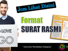 Format Surat Rasmi Format Surat Rasmi