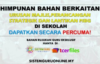 Himpunan Bahan Berkaitan Urusan Majlis,Perancangan Strategik Dan Lantikan PIBG Di Sekolah l Dapatkan Secara Percuma!