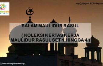 KOLEKSI KERTAS KERJA MAULIDUR RASUL SET 1 HINGGA 4