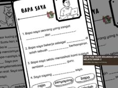 LATIH TUBI TAJUK KELUARGA SAYA BAHASA MELAYU TAHUN 2