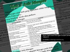 Nota Topik Kata Bilangan Subjek Bahasa Melayu Tahun 6