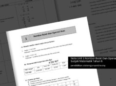 Nota Unit 1 Nombor Bulat Dan Operasi Asas Subjek Matematik Tahun 6