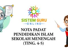 NOTA PADAT PENDIDIKAN ISLAM SEKOLAH MENENGAH (TING. 4-5)