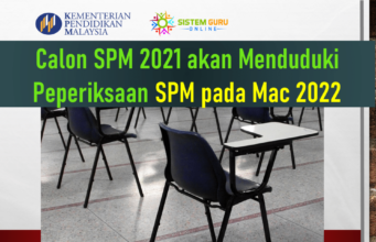Calon SPM 2021 akan Menduduki Peperiksaan SPM pada Mac 2022 Calon SPM 2021 akan Menduduki Peperiksaan SPM pada Mac 2022
