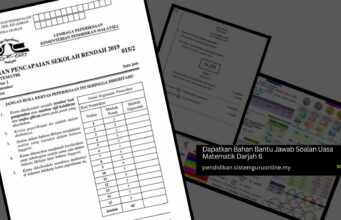 Dapatkan Bahan Bantu Jawab Soalan UASA Matematik Darjah 6