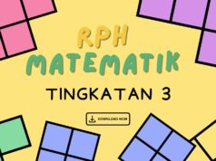 Bahan RPH Matematik Tingkatan 3 Fail untuk Guru RPH Matematik Tingkatan 3