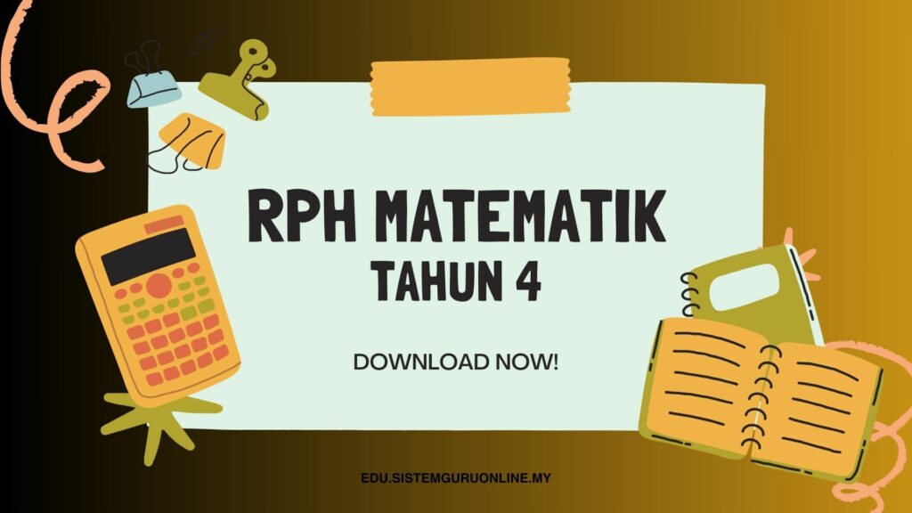 Dapatkan RPH Matematik Tahun 4 Setahun - Download RPH RPT SOALAN ...