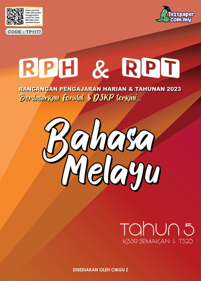 Senarai RPH Bahasa Melayu Tahun 5 Paling Lengkap - Download RPH RPT ...