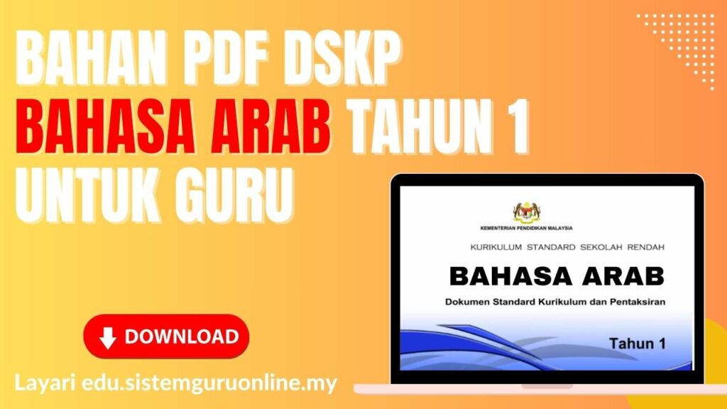 Rujukan Bahan DSKP Bahasa Arab Tahun 1 Sekolah Rendah - Download RPH ...