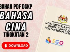 Download Bahan DSKP Bahasa Cina Tingkatan 2 DSKP Bahasa Cina Tingkatan 2
