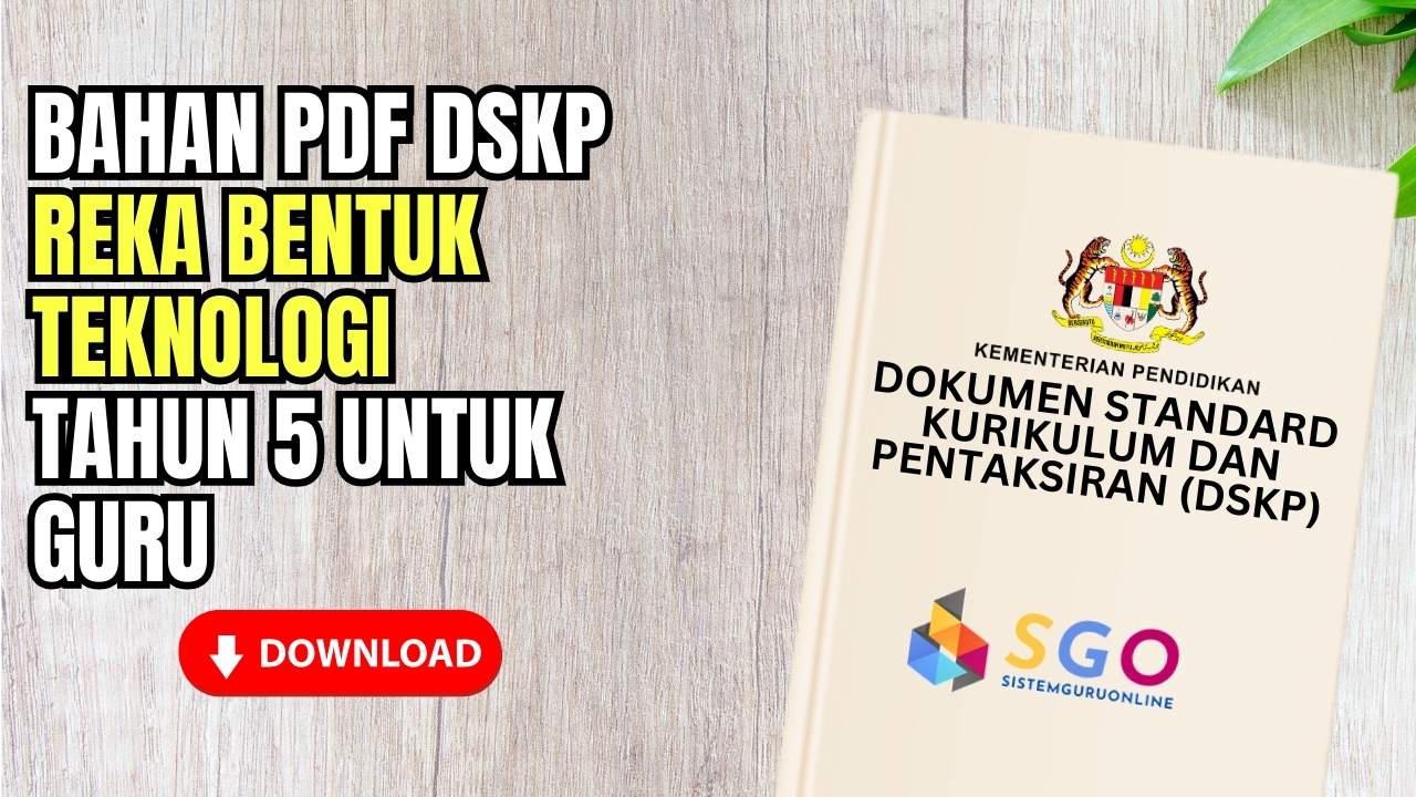 Download PDF DSKP Reka Bentuk Teknologi Tahun 5 - Download RPH RPT ...