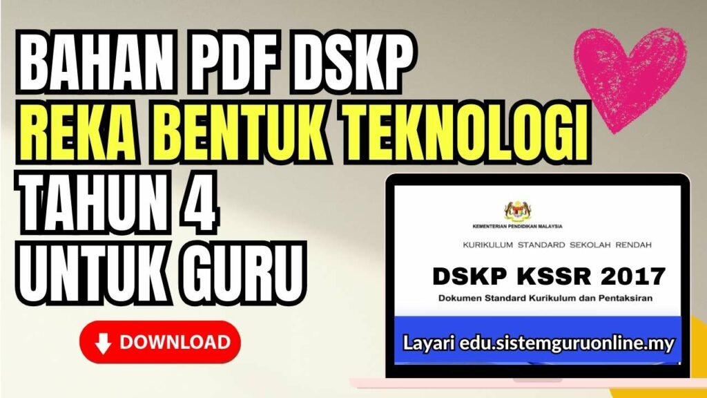 Muat Turun PDF DSKP Reka Bentuk Teknologi Tahun 4 - Download RPH RPT ...