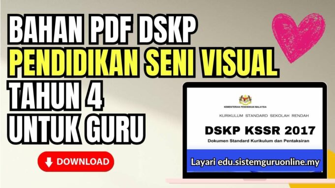 Muat Turun Bahan DSKP Pendidikan Seni Visual Tahun 4 - Download RPH RPT ...