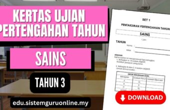 Kertas Ujian Pertengahan Tahun Sains Tahun 3 PDF yang Best BAHAN UJIAN PERTENGAHAN TAHUN SAINS TAHUN 3