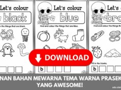 Himpunan Bahan Mewarna Tema Warna Prasekolah yang Awesome! Himpunan Bahan Mewarna Tema Warna Prasekolah yang Awesome!