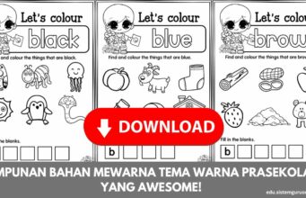 Himpunan Bahan Mewarna Tema Warna Prasekolah yang Awesome! Himpunan Bahan Mewarna Tema Warna Prasekolah yang Awesome!