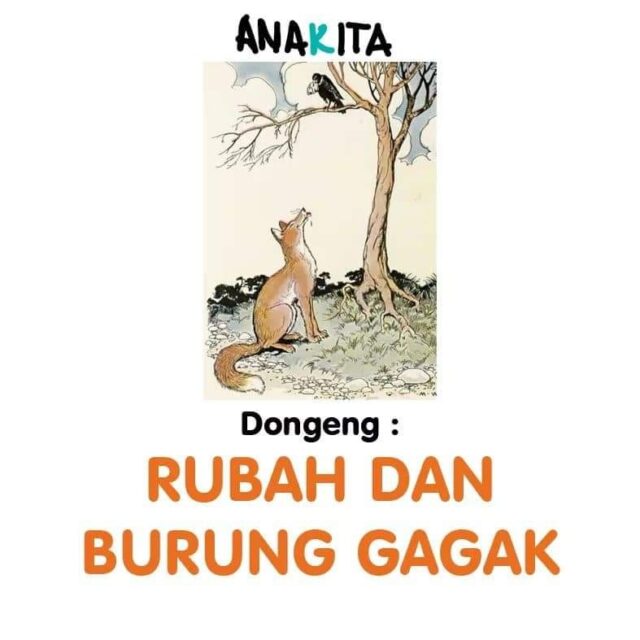 Kisah Dongeng Rubah Dan Burung Gagak Untuk Cerita Kanak-Kanak ...