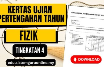 Download Kertas Ujian Pertengahan Tahun Fizik Tingkatan 4 PDF Sekolah Menengah Ujian Pertengahan Tahun Fizik Tingkatan 4
