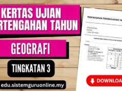 Download Kertas Ujian Pertengahan Tahun Geografi Tingkatan 3 PDF Sekolah Menengah Download Kertas Ujian Pertengahan Tahun Geografi Tingkatan 3 PDF Sekolah Menengah