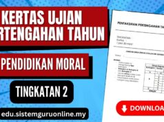 Download Kertas Ujian Pertengahan Tahun Pendidikan Moral Tingkatan 2 PDF Sekolah Menengah Ujian Pertengahan Tahun Pendidikan Moral Tingkatan 2