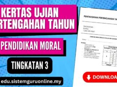Download Kertas Ujian Pertengahan Tahun Pendidikan Moral Tingkatan 3 PDF Sekolah Menengah Ujian Pertengahan Tahun Pendidikan Moral Tingkatan 3